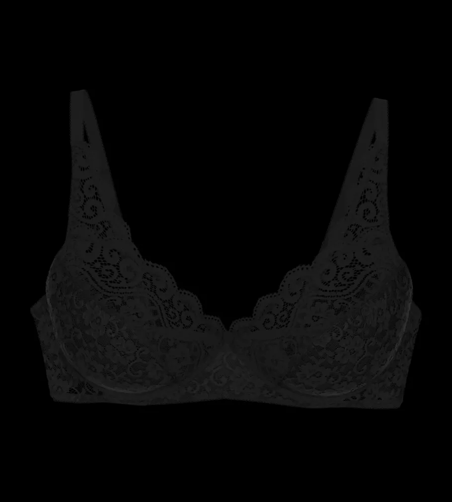 Fuller Cups|Non-wired Bras>Triumph AMOURETTE Black