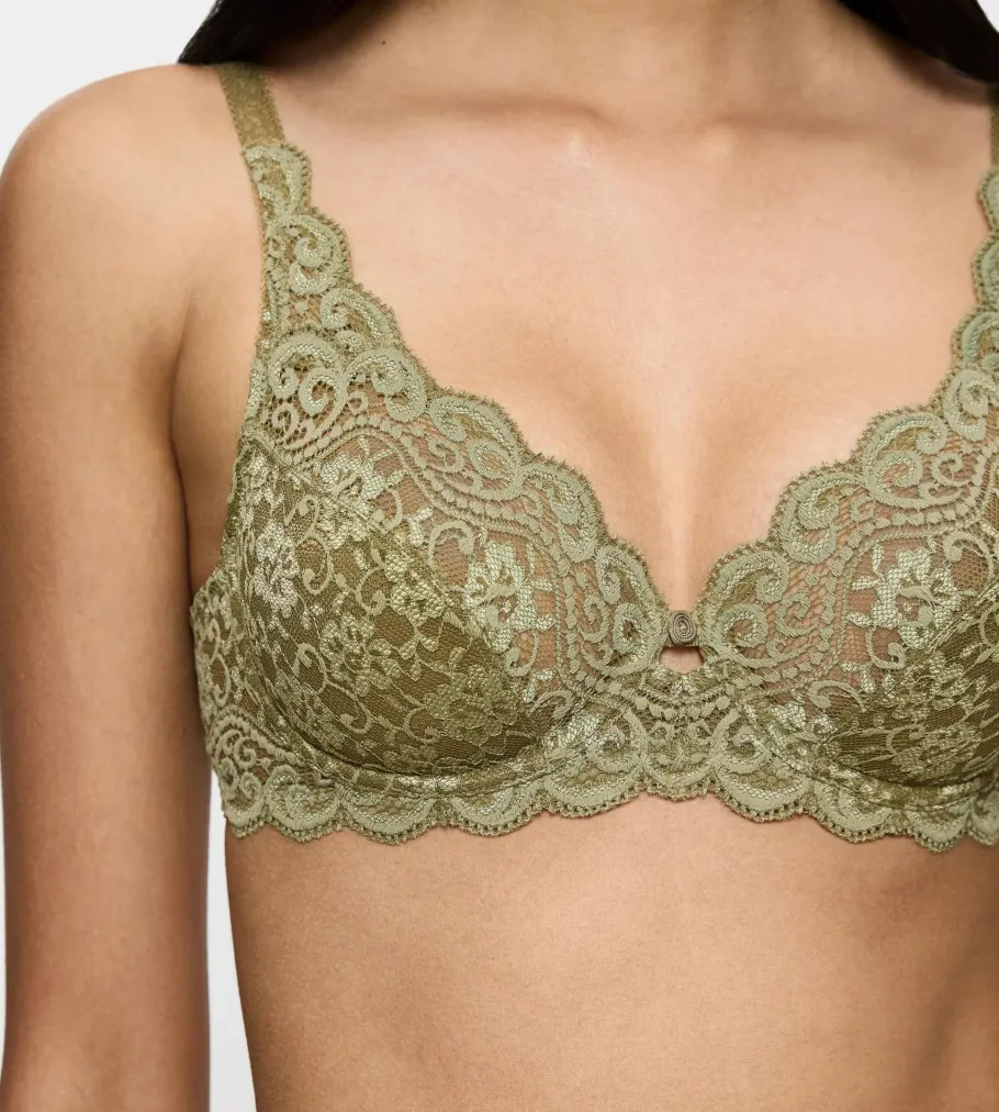 Fuller Cups|Underwired Bras>Triumph AMOURETTE MartiniOlive