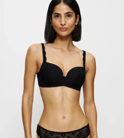 Fuller Cups|Underwired Bras>Triumph AMOURETTE Black