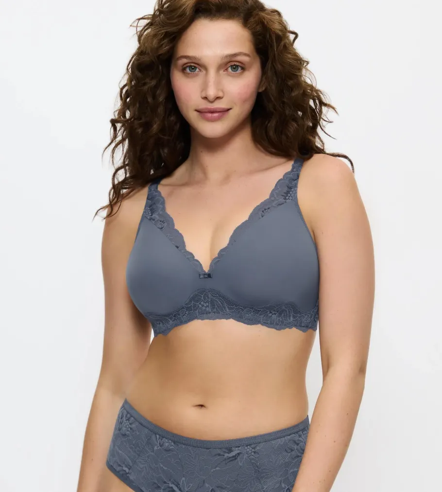 Non-wired Bras|Padded Bras>Triumph AMOURETTE CHARM CloudyBlue