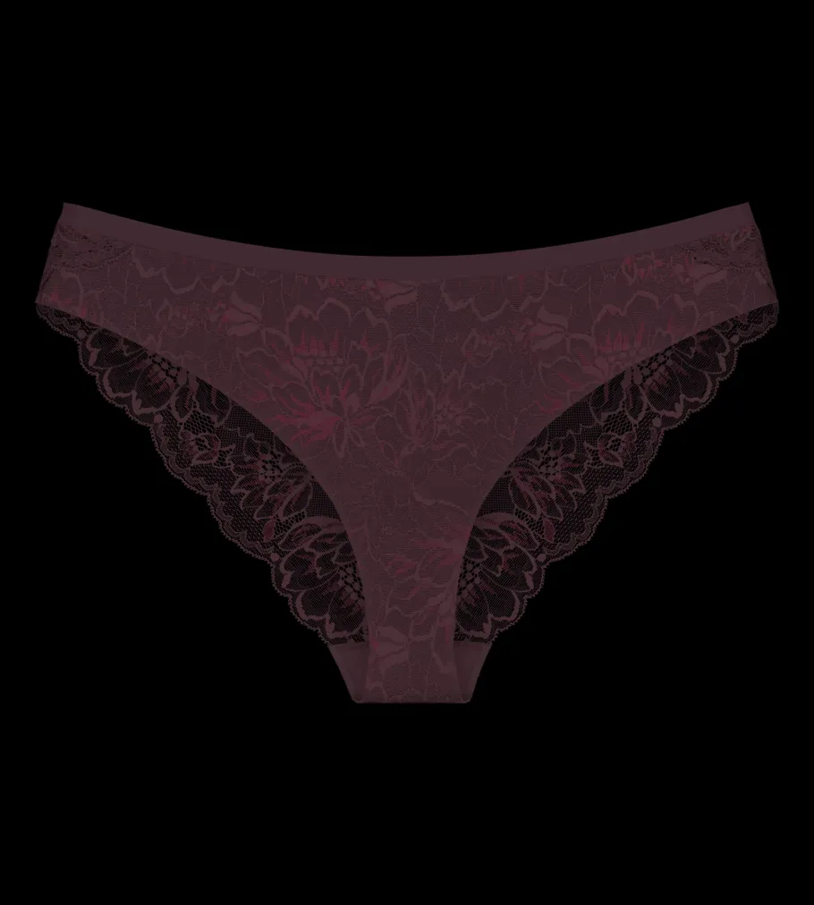 String, Brazilian|Seamless>Triumph AMOURETTE CHARM Burgundy