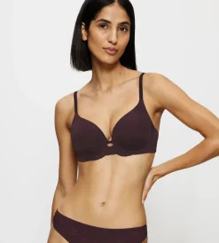 Fuller Cups|Underwired Bras>Triumph AMOURETTE CHARM Burgundy