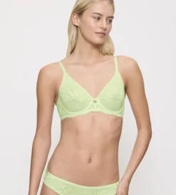 Fuller Cups|Underwired Bras>Triumph AMOURETTE CHARM Sherbetgreen