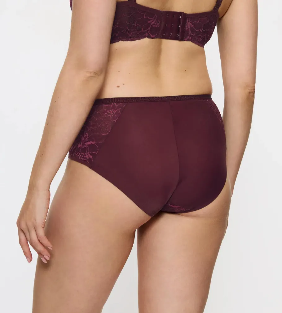 High Waisted|Panty Girdles>Triumph AMOURETTE CHARM Burgundy