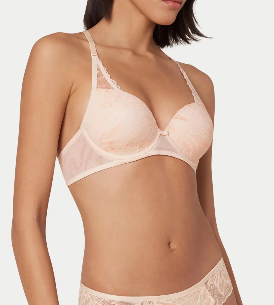 Fuller Cups|Underwired Bras>Triumph AMOURETTE CHARM DELIGHT Freshpowder