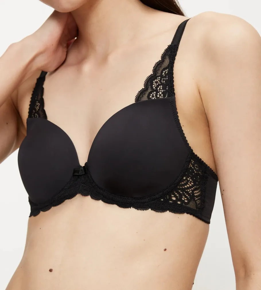 Fuller Cups|Underwired Bras>Triumph AMOURETTE SPOTLIGHT Black