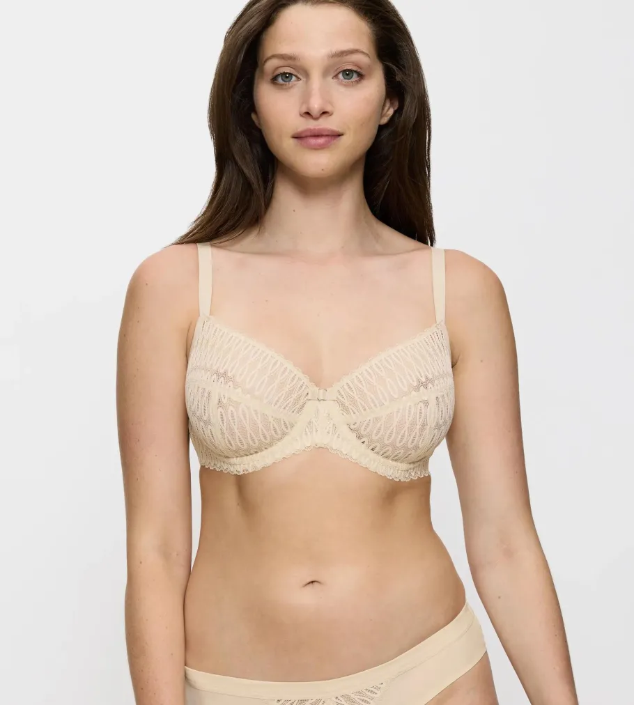 Fuller Cups|Underwired Bras>Triumph AURA SPOTLIGHT CreamyDream