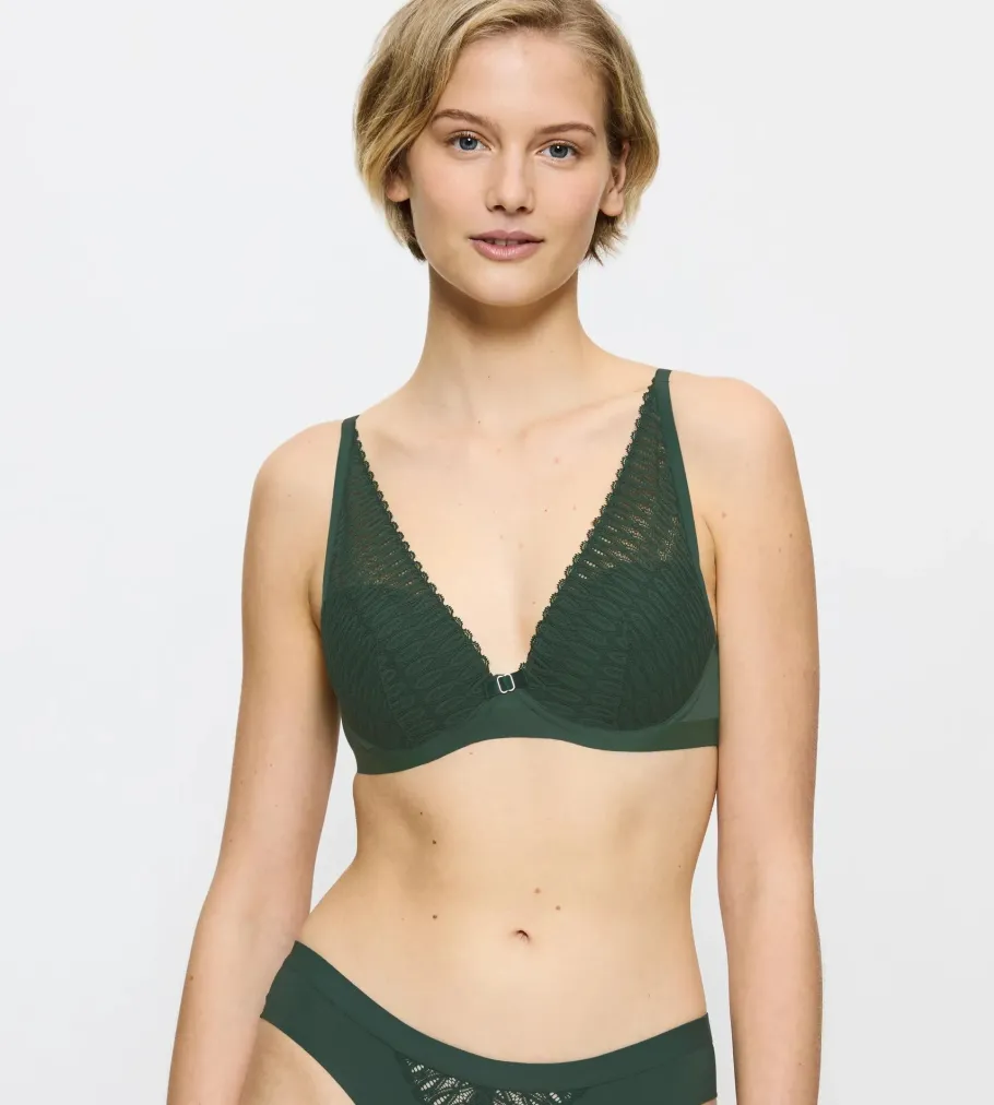 Fuller Cups|Underwired Bras>Triumph AURA SPOTLIGHT Greenkiss
