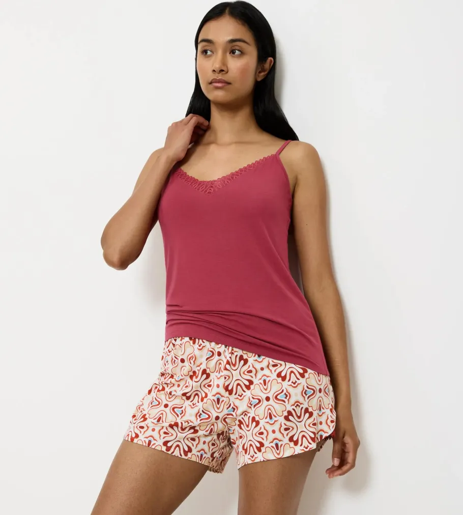 New In|Camisoles, Vests, Tops>Triumph AURA SPOTLIGHT Strawberryallure