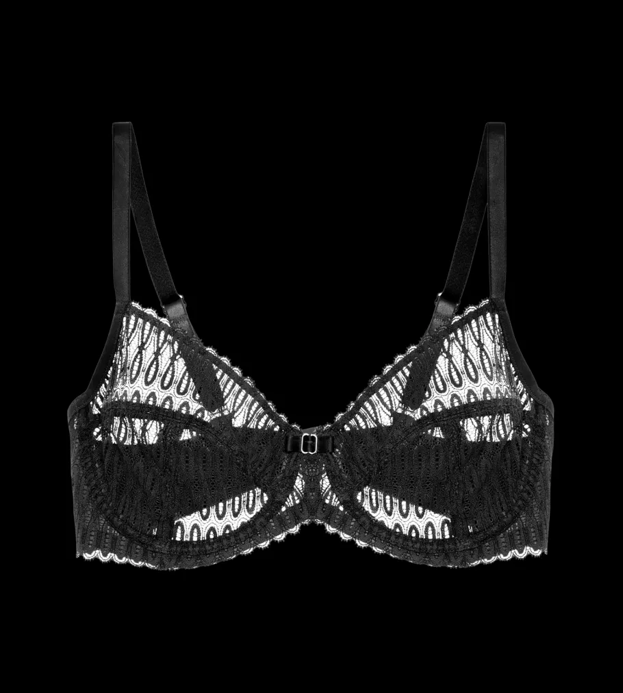 Fuller Cups|Underwired Bras>Triumph AURA SPOTLIGHT Black