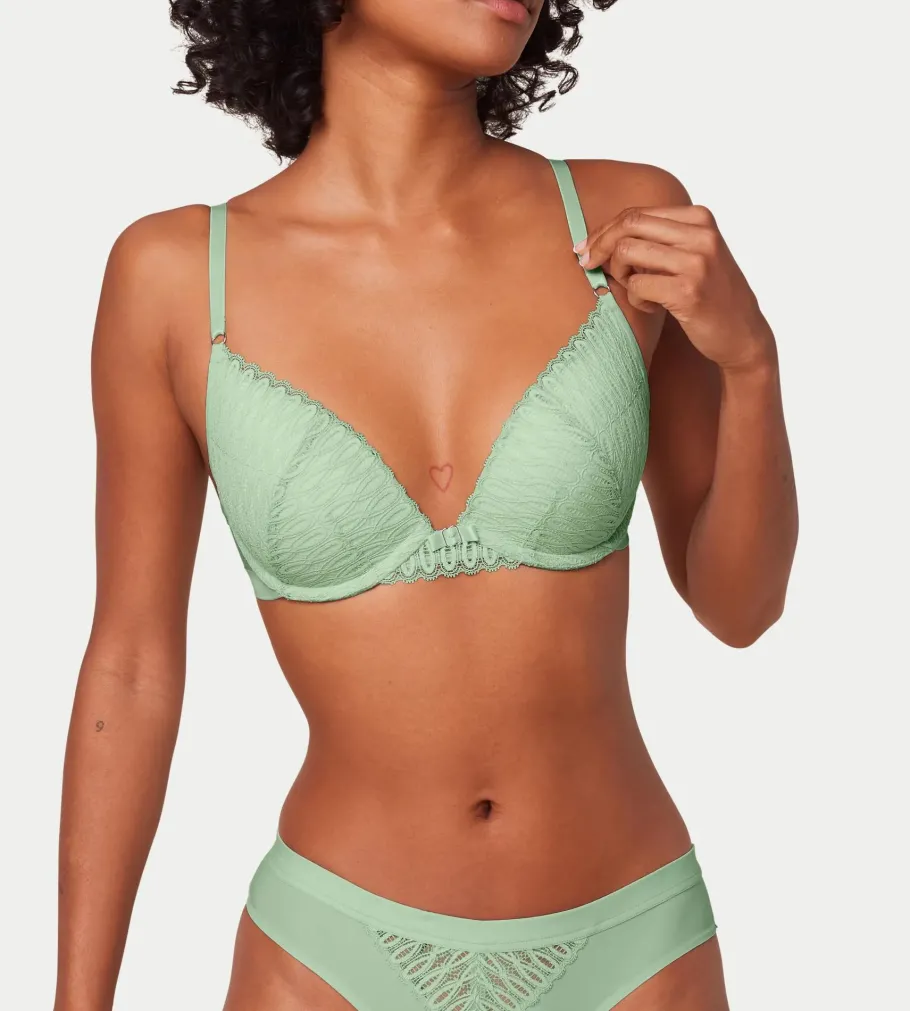 Fuller Cups|Underwired Bras>Triumph AURA SPOTLIGHT Silkygreen