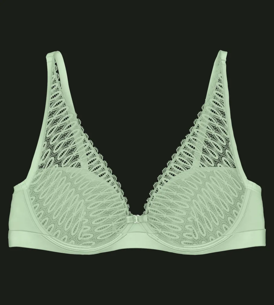 Fuller Cups|Underwired Bras>Triumph AURA SPOTLIGHT Silkygreen
