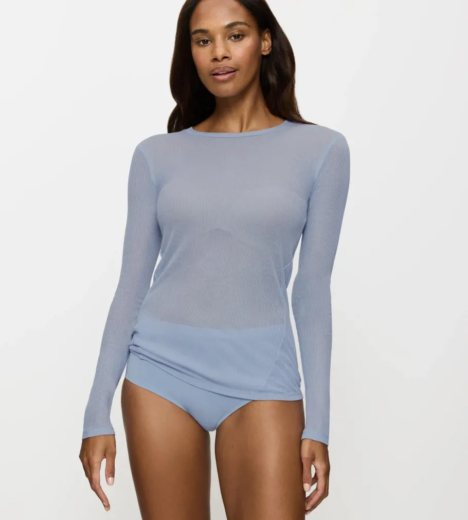 Camisoles, Vests, Tops>Triumph BEAUTY LAYERS Eggshellblue
