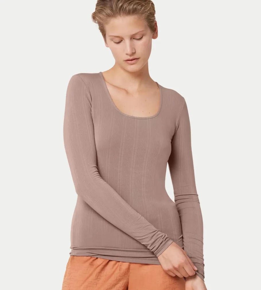 Camisoles, Vests, Tops>Triumph BEAUTY LAYERS Chocolatemousse