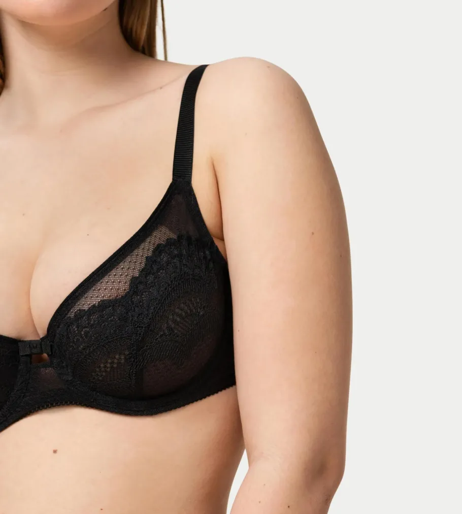 Fuller Cups|Underwired Bras>Triumph BEAUTY-FULL DARLING Black