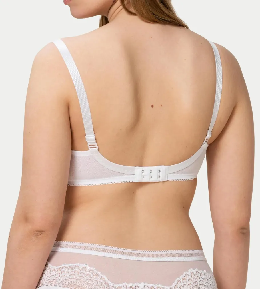 Fuller Cups|Underwired Bras>Triumph BEAUTY-FULL DARLING White