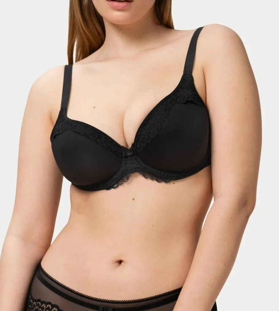 Fuller Cups|Underwired Bras>Triumph BEAUTY-FULL DARLING Black
