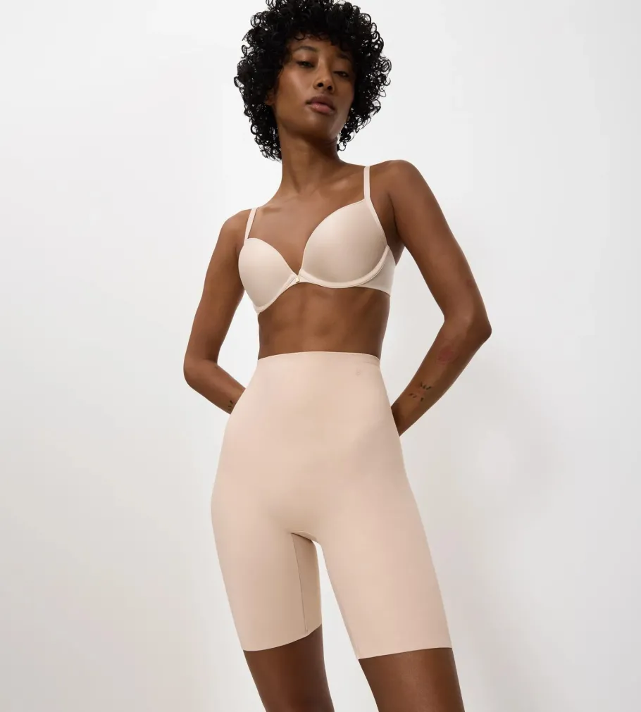 High Waisted|Panty Girdles>Triumph BECCA EXTRA HIGH+COTTON NeutralBeige