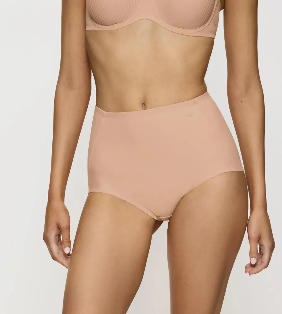 High Waisted|Panty Girdles>Triumph BECCA EXTRA HIGH+COTTON NeutralBeige