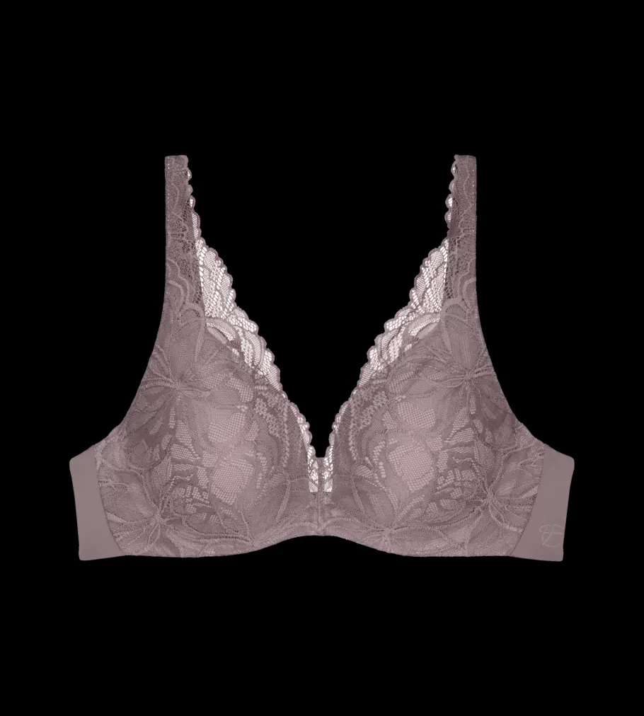Underwired Bras|Padded Bras>Triumph BODY MAKE-UP ILLUSION LACE PigeonGrey