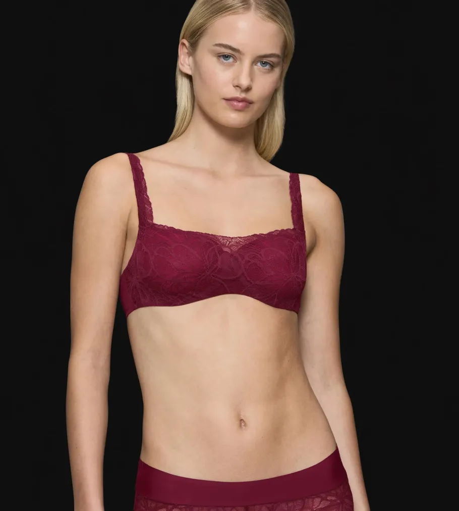 Underwired Bras|Padded Bras>Triumph BODY MAKE-UP ILLUSION LACE Woodrose
