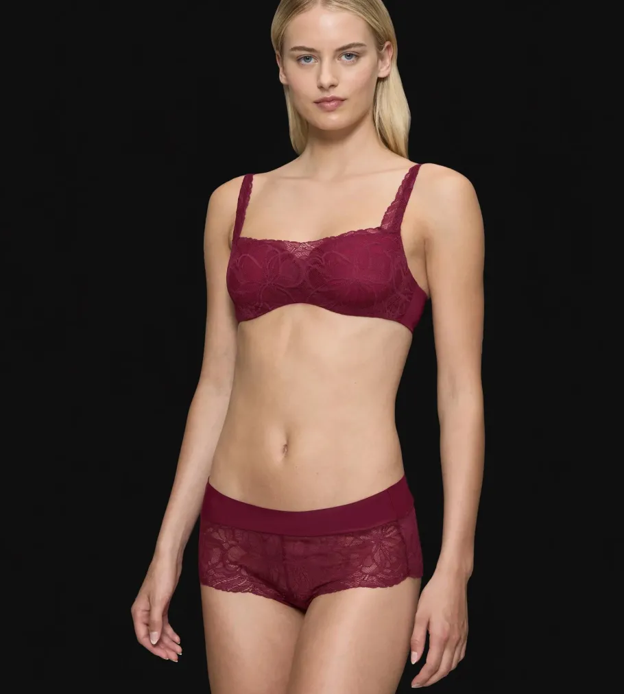 Underwired Bras|Padded Bras>Triumph BODY MAKE-UP ILLUSION LACE Woodrose