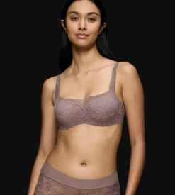 Underwired Bras|Padded Bras>Triumph BODY MAKE-UP ILLUSION LACE PigeonGrey