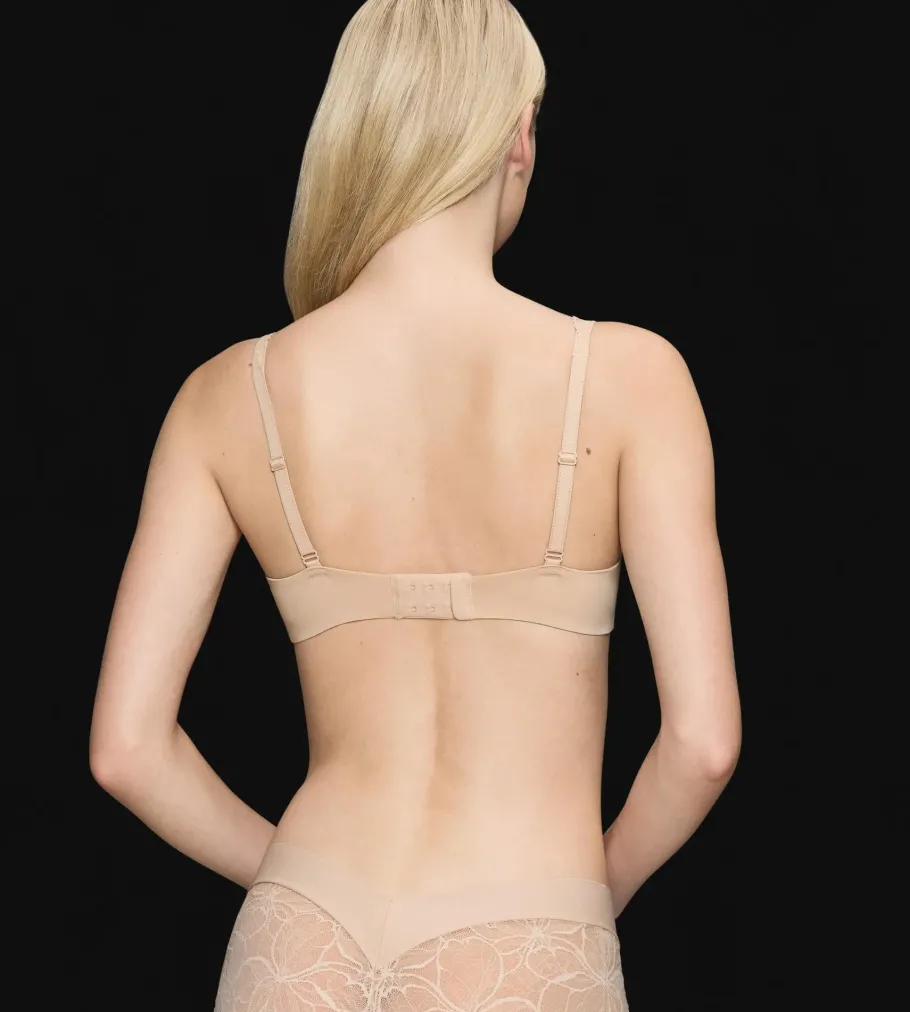 Underwired Bras|Padded Bras>Triumph BODY MAKE-UP ILLUSION LACE NudeBeige
