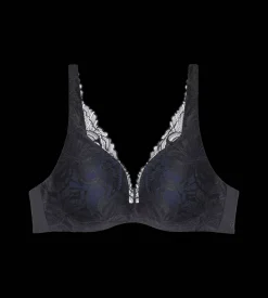 Underwired Bras|Padded Bras>Triumph BODY MAKE-UP ILLUSION LACE Black