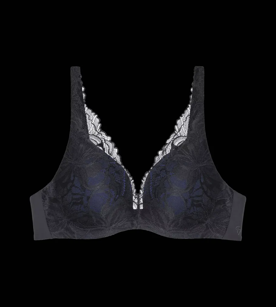 Underwired Bras|Padded Bras>Triumph BODY MAKE-UP ILLUSION LACE Black