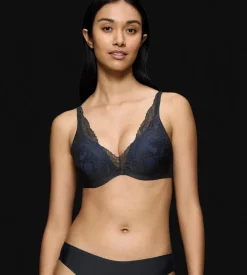 Underwired Bras|Padded Bras>Triumph BODY MAKE-UP ILLUSION LACE Black