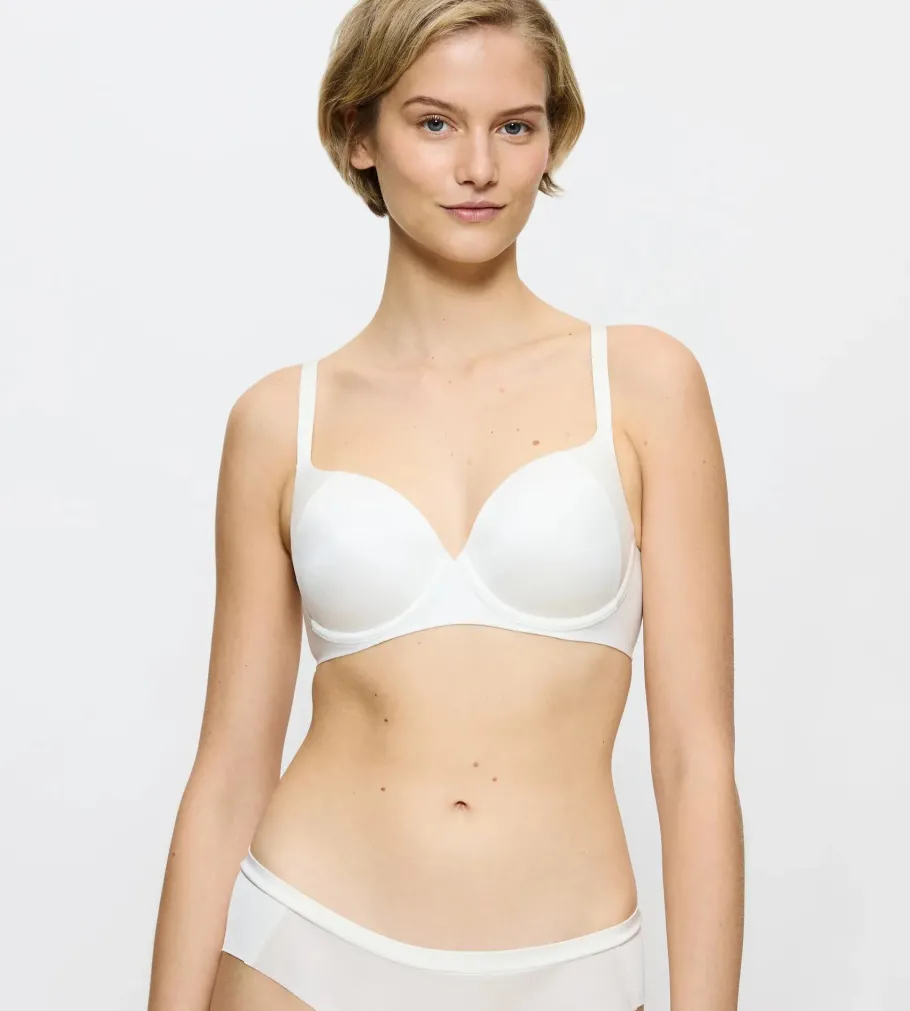 Fuller Cups|Underwired Bras>Triumph BODY MAKE-UP SOFT TOUCH Vanille