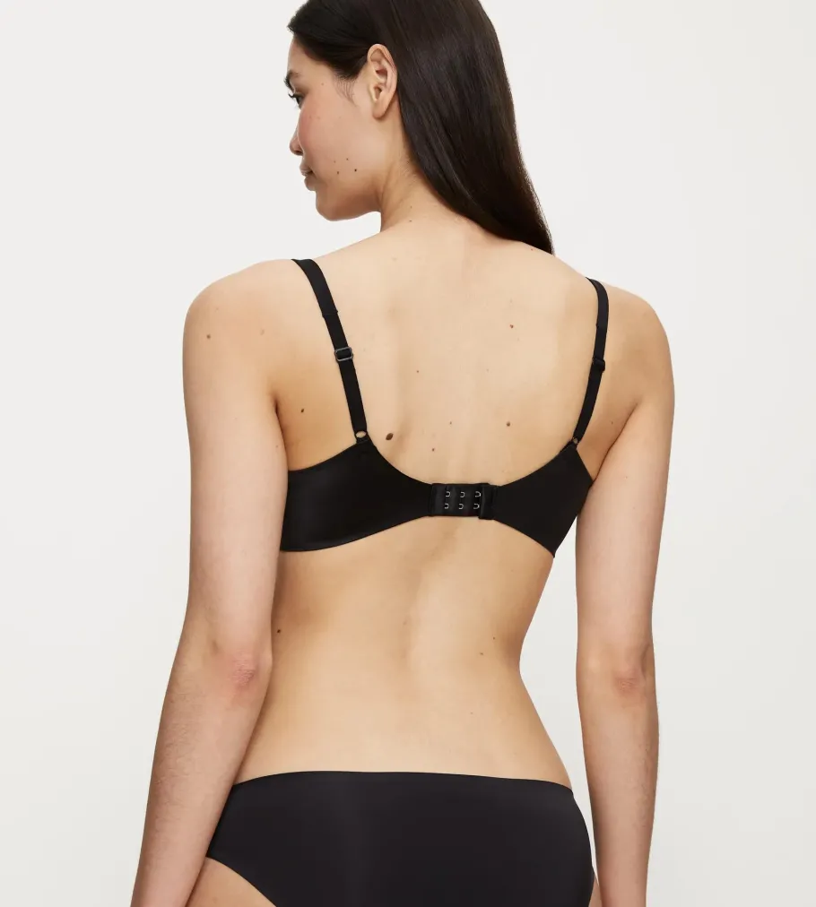 Fuller Cups|Underwired Bras>Triumph BODY MAKE-UP SOFT TOUCH Black