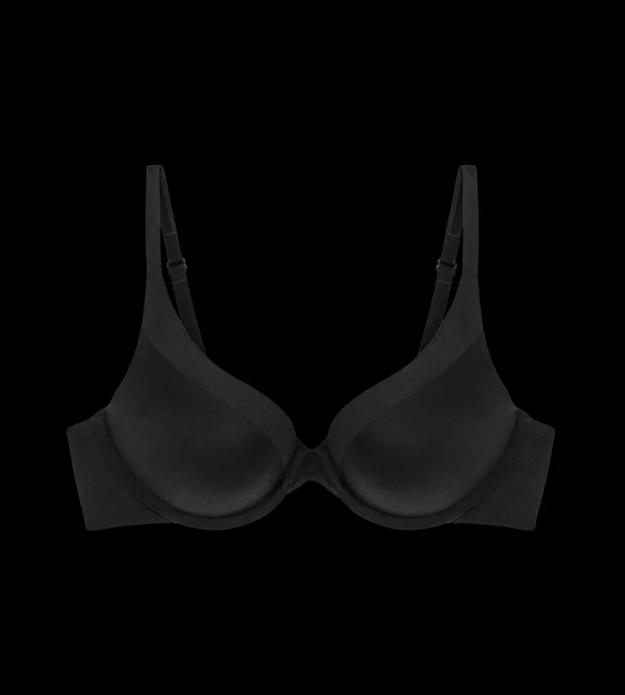 Fuller Cups|Underwired Bras>Triumph BODY MAKE-UP SOFT TOUCH Black