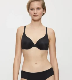 Fuller Cups|Underwired Bras>Triumph BODY MAKE-UP SOFT TOUCH Black