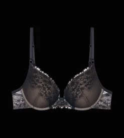 Fuller Cups|Underwired Bras>Triumph BRIGHT SPOTLIGHT Black