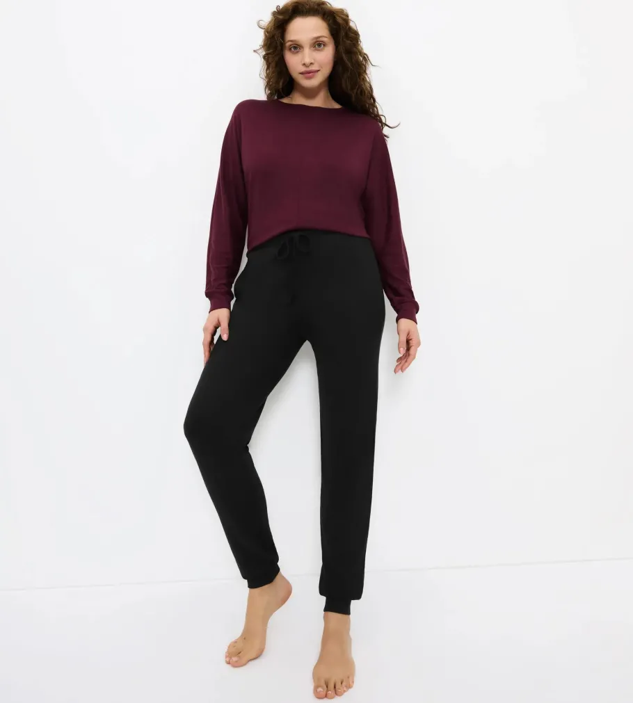 Trousers>Triumph COZY COMFORT Black
