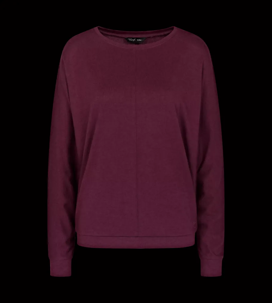 Camisoles, Vests, Tops>Triumph COZY COMFORT Burgundy