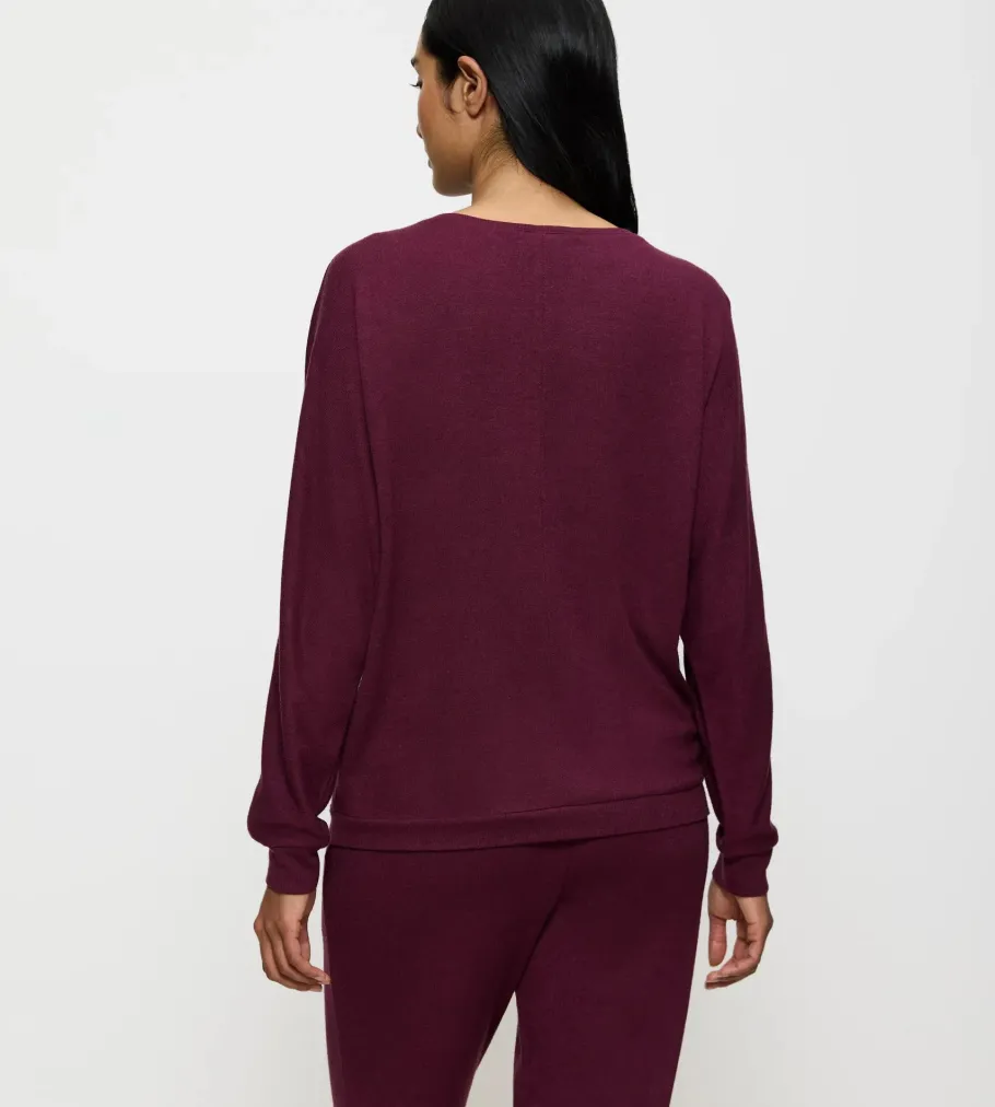 Camisoles, Vests, Tops>Triumph COZY COMFORT Burgundy