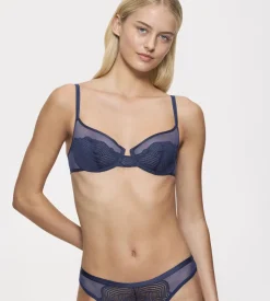 Fuller Cups|Underwired Bras>Triumph DELIGHTFUL SPOTLIGHT DarkBlue