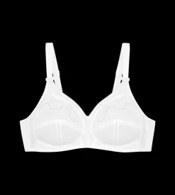 Non-wired Bras|Unpadded Bras>Triumph DOREEN + COTTON 01 White