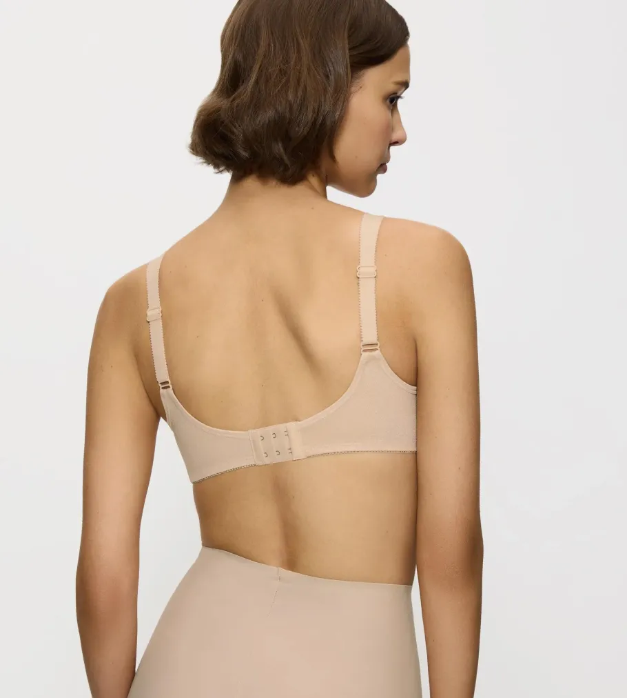 Non-wired Bras|Unpadded Bras>Triumph DOREEN + COTTON 01 Skin