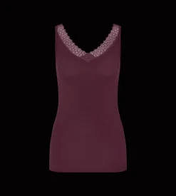 Camisoles, Vests, Tops>Triumph FEEL OF MODAL Burgundy
