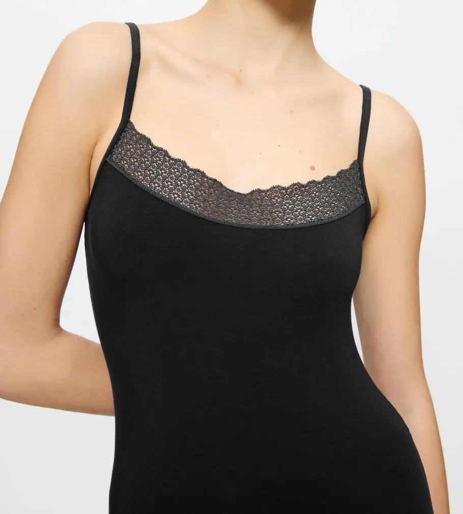 Camisoles, Vests, Tops>Triumph FEEL OF MODAL Black