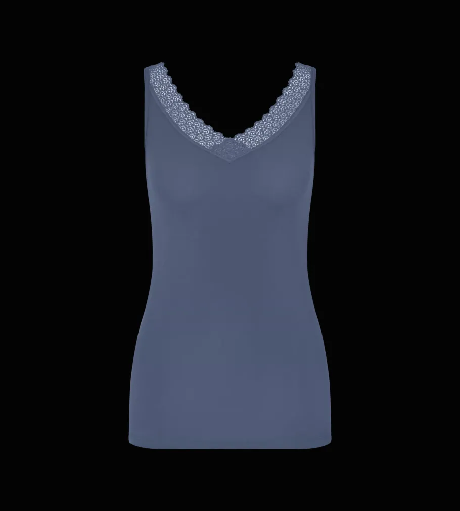 Camisoles, Vests, Tops>Triumph FEEL OF MODAL CloudyBlue