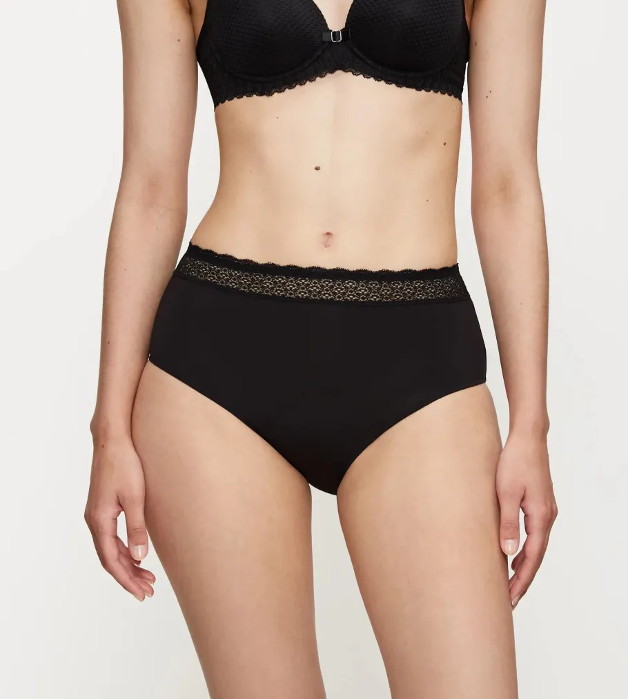 High Waisted>Triumph FEEL OF MODAL Black