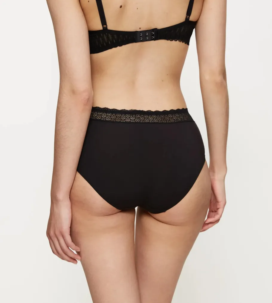 High Waisted>Triumph FEEL OF MODAL Black