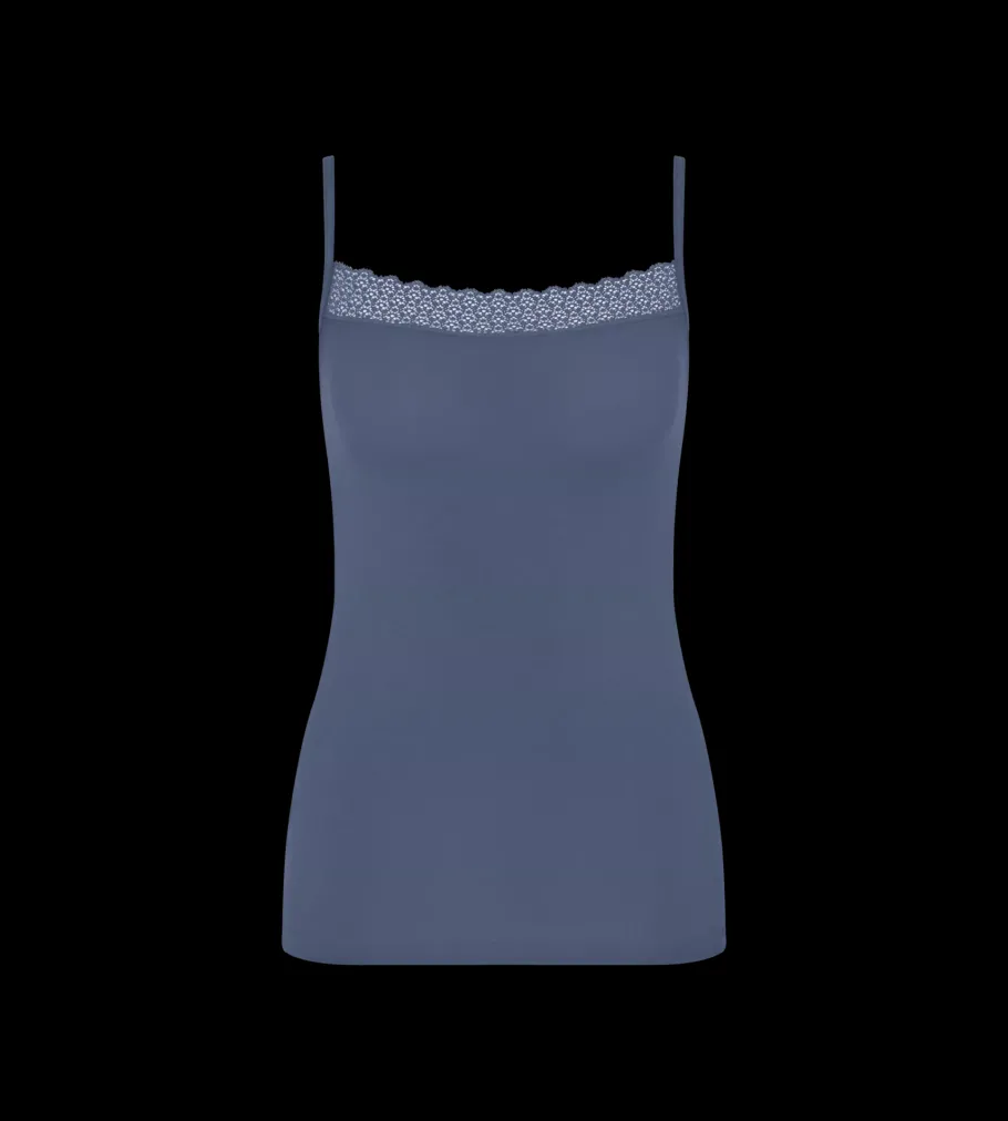 Camisoles, Vests, Tops>Triumph FEEL OF MODAL CloudyBlue