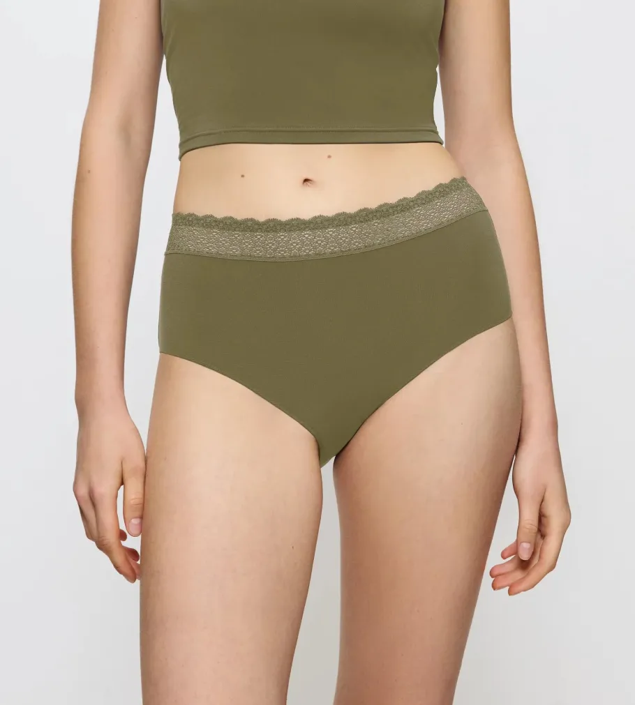 High Waisted>Triumph FEEL OF MODAL MartiniOlive