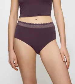 High Waisted>Triumph FEEL OF MODAL PurpleDusk